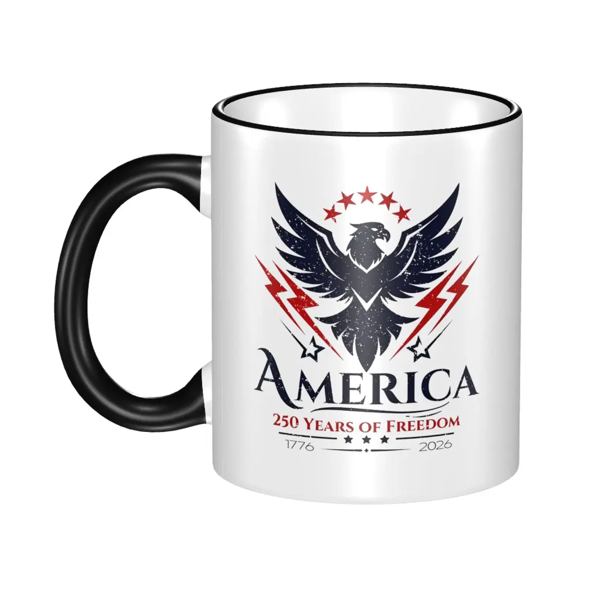 

America 250 Years 1776 2026 Mug Cute Coffee Cup Gift For Friends