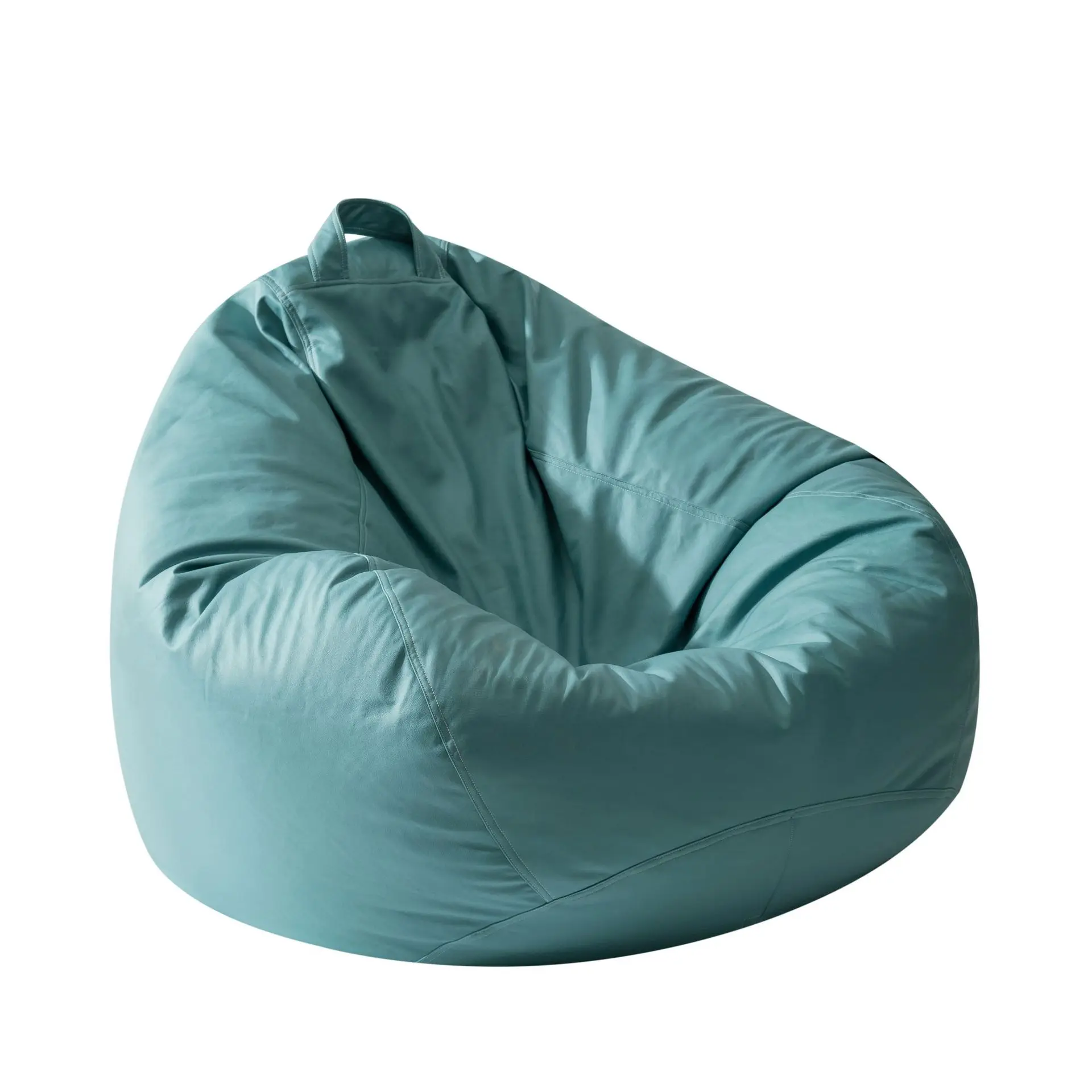 

Red Bedroom Single Sofa Tatami Bean Bag Chair Lazy Chair For Lying And Sleeping With Balcony Net For Balcony Use