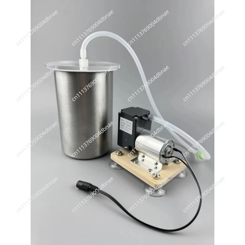 Electric Stainless Steel Vacuum Degassing Chamber - All-in-One Bubble Removal Pot with Clear Lid for Resin & Silicone