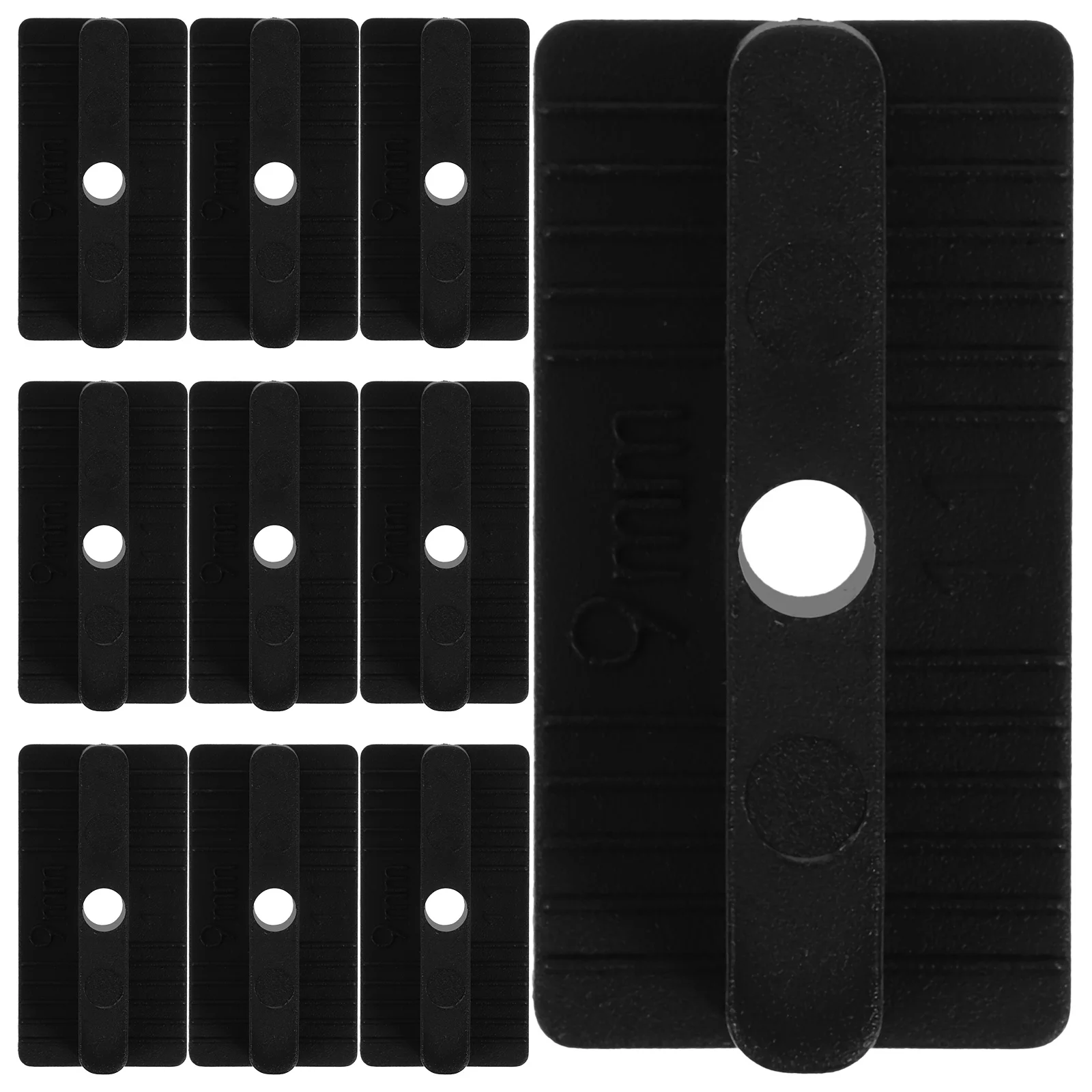 200 Stuks Verborgen Bevestigingsmiddelen voor Composiet Terrasplanken Kwaliteit Plastic Vloer Bestrating Hekwerk Verborgen Dekken Bevestigingsmiddelen