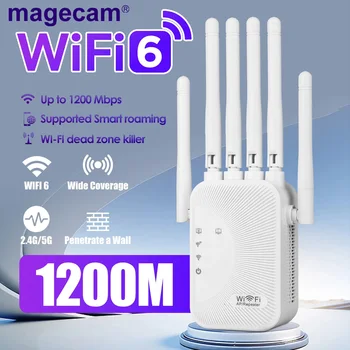 Répéteur WiFi, Extender WiFi, 1200MPs Amplificateur De Signal WiFi