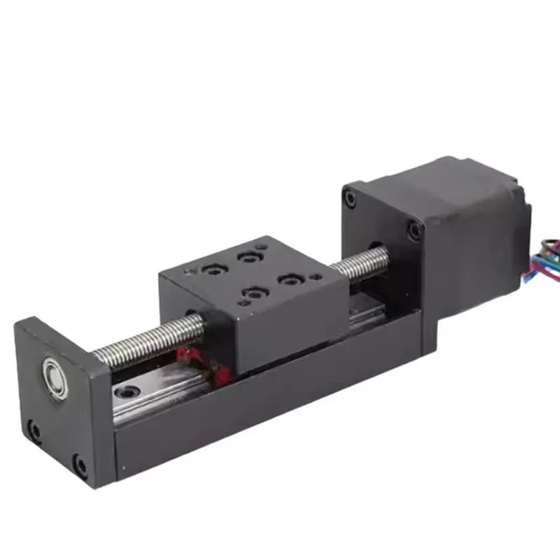 Small 28 linear stepper motor miniature linear guide slider with precision ball screw precision bearing core components