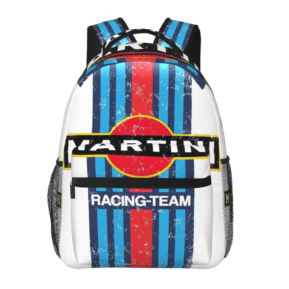 Martinis Race Sportscar Motor Racing Student Backpack School Bag Hiking Travel Daypack for Men Women Bookbag Shoulder Bags