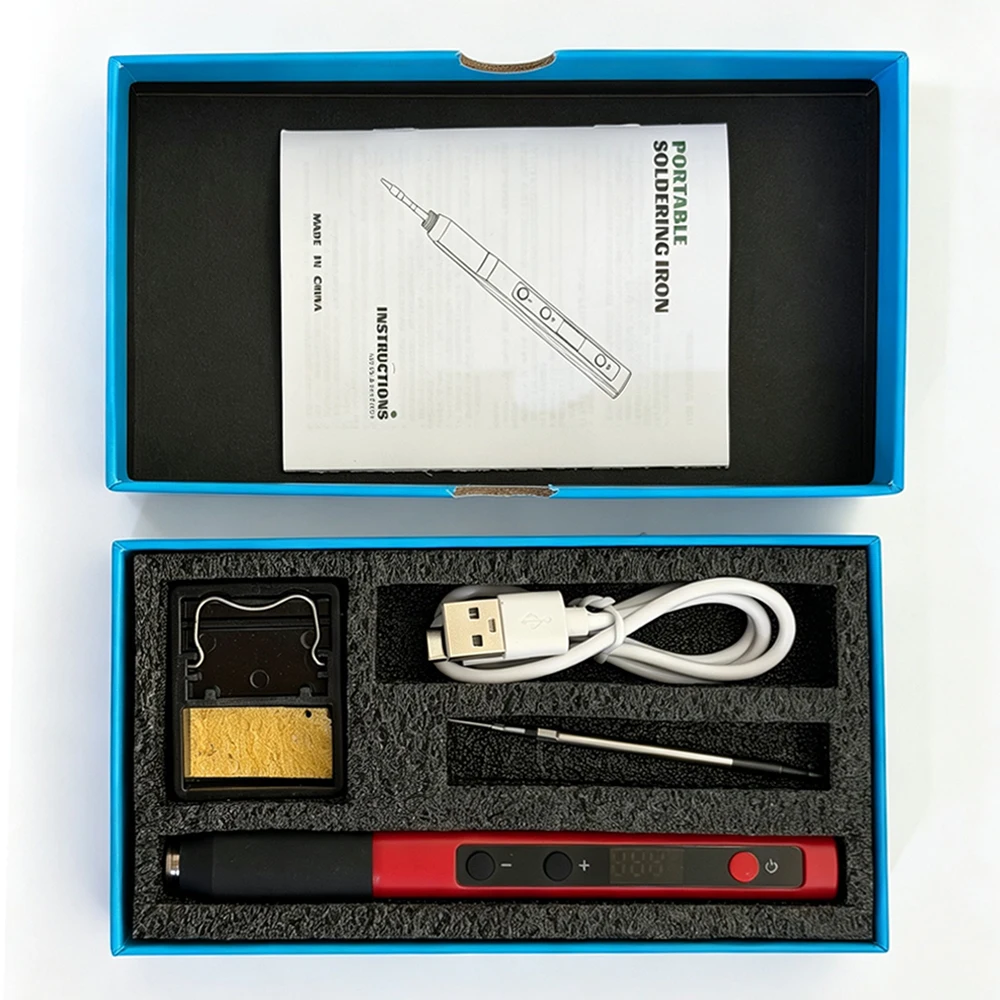T65/C153 USB Digitaler Lötkolben Typ-C Digitaler Elektrischer Lötkolben mit Einstellbarer Temperatur DIY Heizung Reparatur Schweißwerkzeug – Detail 32