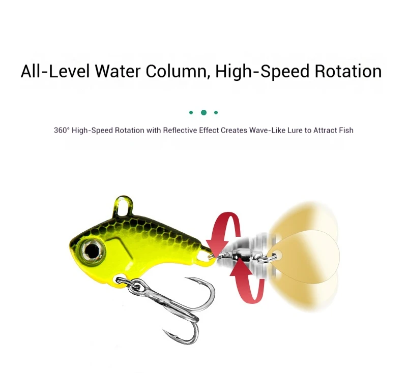 5pcs box hard vib metal wobble fish Fishing Lure Crankbait Fishing Spinner Spoons Lure Saltwater Freshwater Bait for Bass Trout Fishing – Hengjia fishing gear 1 Piece 75mm 11g Popper 5 5pcs Metal Fishing Lures Hard