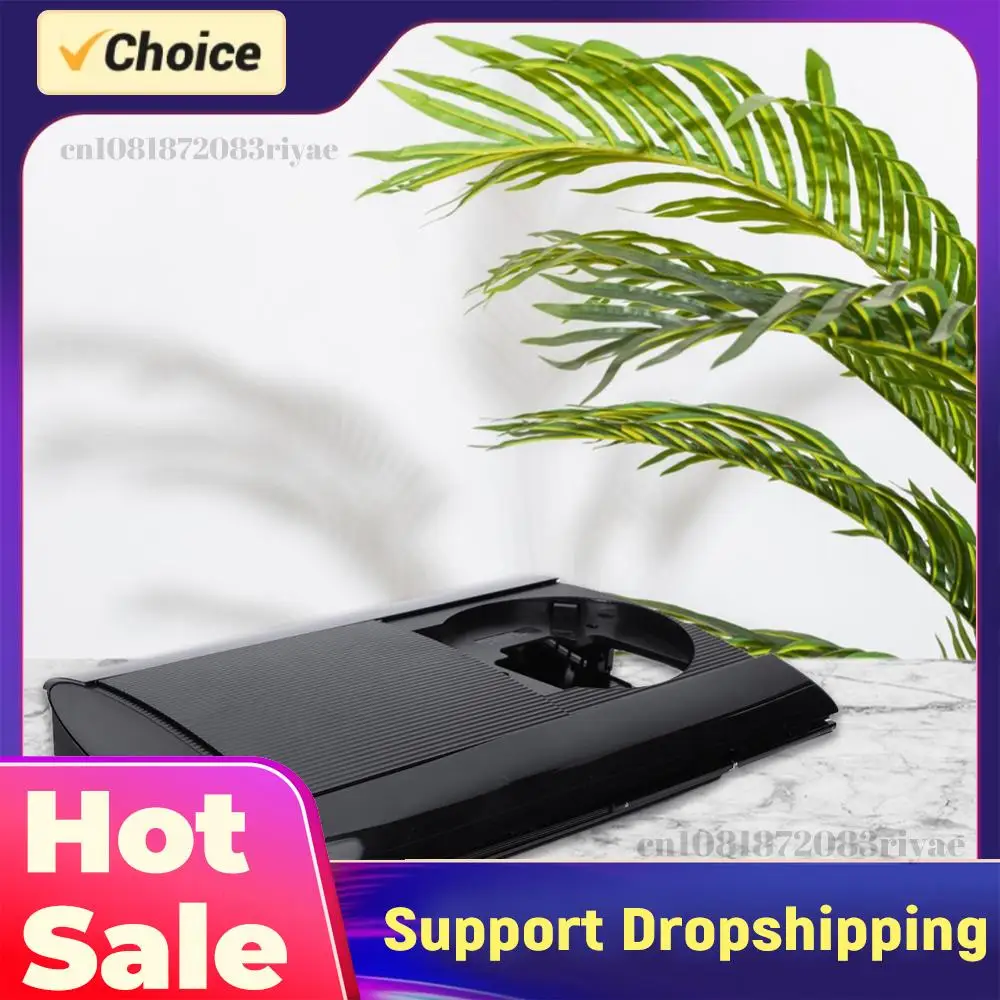 

Полный комплект корпуса для игровой консоли, новый чехол-накладка черного цвета с винтами для PS3 Super Slim 4K 4000