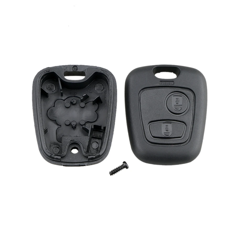 2 Buttons Remote Car Key Shell Case 307 Blade Fit for Citroen C1 / C2 / C3 / C4 / XSARA Picasso / Peug-eot 107 / 207 /  407