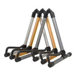 Guitar Stand Aluminum Alloy Foldable Removable Professional  Universal Folding Stand A-Frame Musical Rack Guitar Accessories