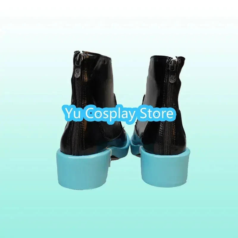 

Candy 2025Yu- Cosplay Boots PU Leather Shoes Halloween Carnival Prop Custom Made