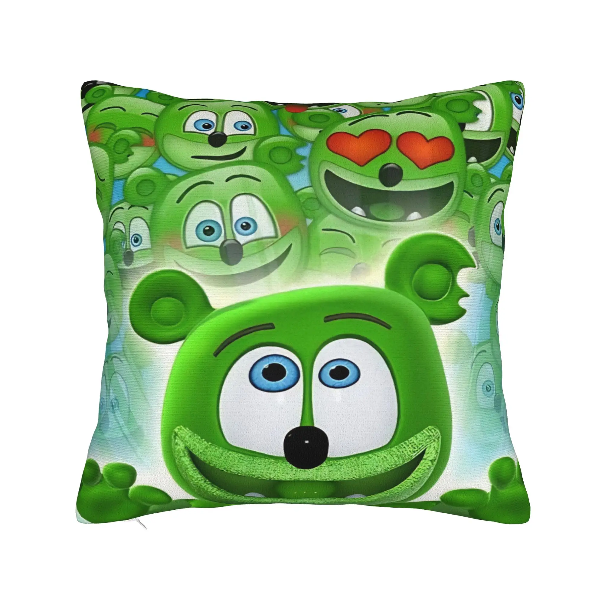  Gummibars bear Pillowcase Stuff Printing Cushion Cover  Throw Pillow Cover Car Decor Square Multi-Size