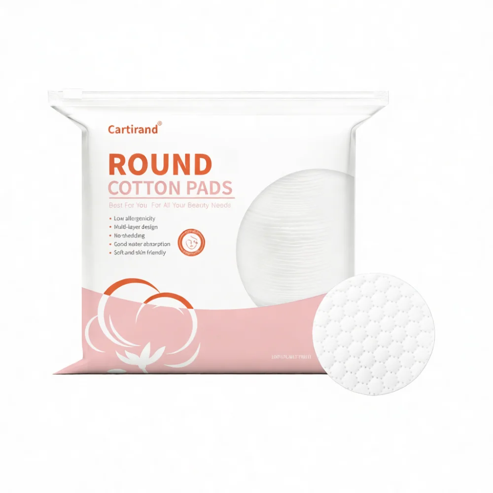 222 Cotton Pads Thickened Facial Makeup Remover Sheets Soft Lint Free Cleansing Wipes Daily Skin Care Essential Beauty Tools