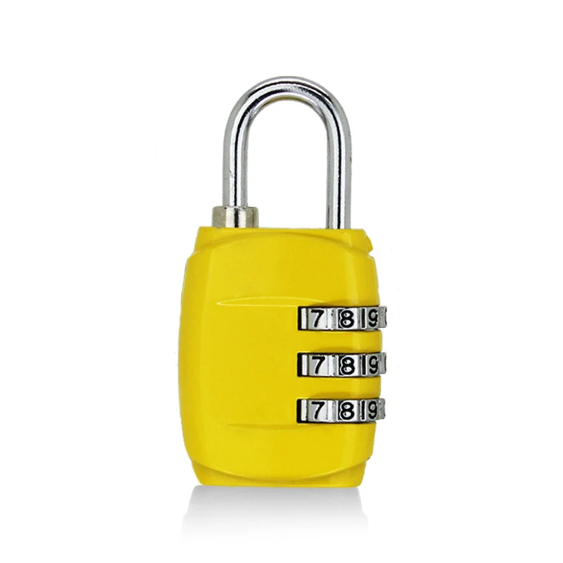 5/3/1pcs Secure Your Luggage With A 3 Digit Password Lock
