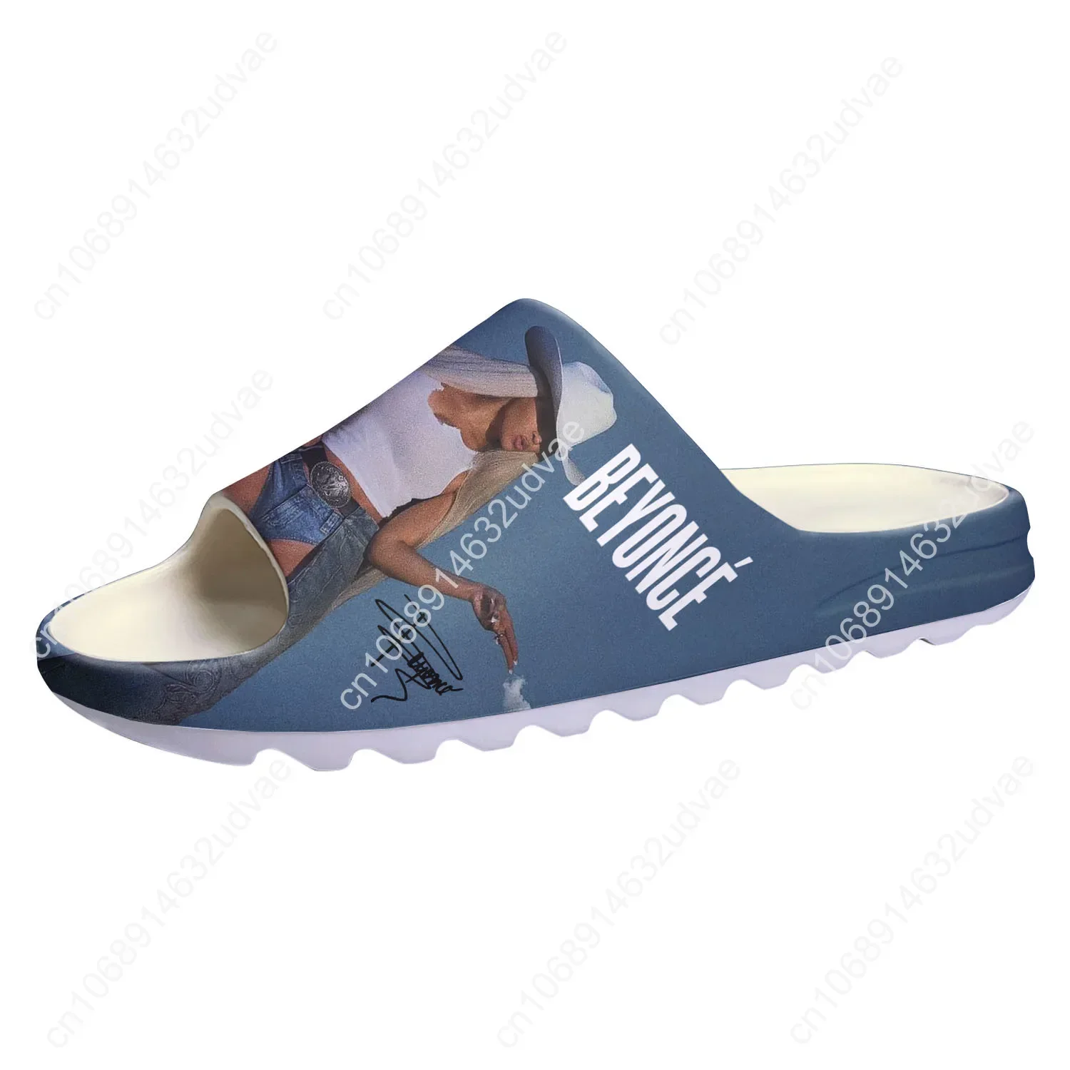 Beyoncé Custom Made Soft Sole Sllipers Home Clogs Step On Water Shoes Mens Womens Teenager Bathroom Beach Step In Slliper