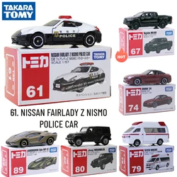 Takara Tomy Tomica Classic 61-90, 61. NISSAN FAIRLADY Z NISMO POLICE Scale Car Model Replica, Kids Xmas Gift Toys for Boys