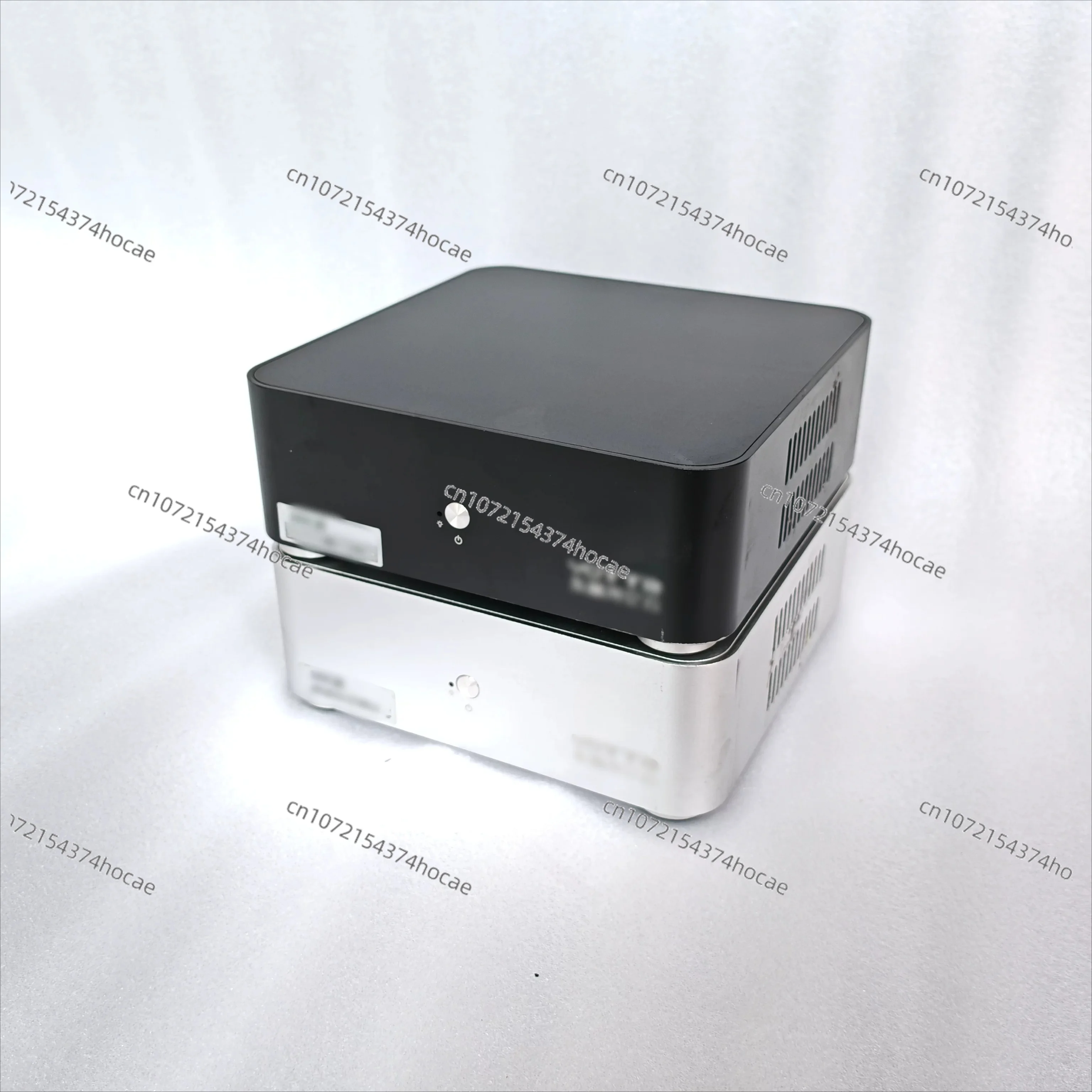 Mini PC NAS with fnOS, J3160 Quad-Core Private Cloud Storage, Full Aluminum Silent Computer