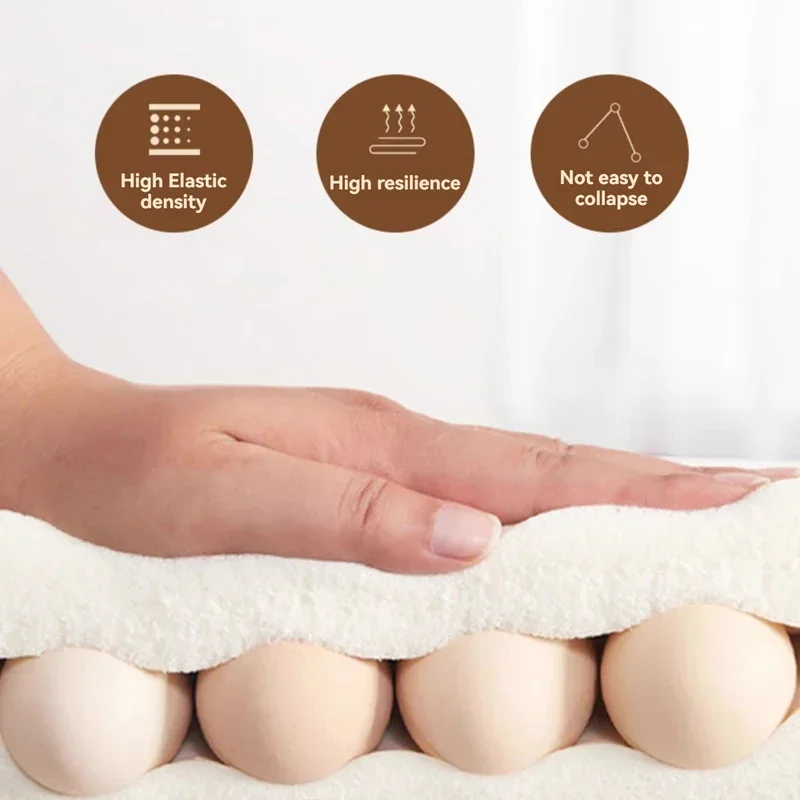 Luz de luxo penteadeira saco macio quarto principal moderno e simples internet vermelho fezes feminino penteadeira fezes redondas