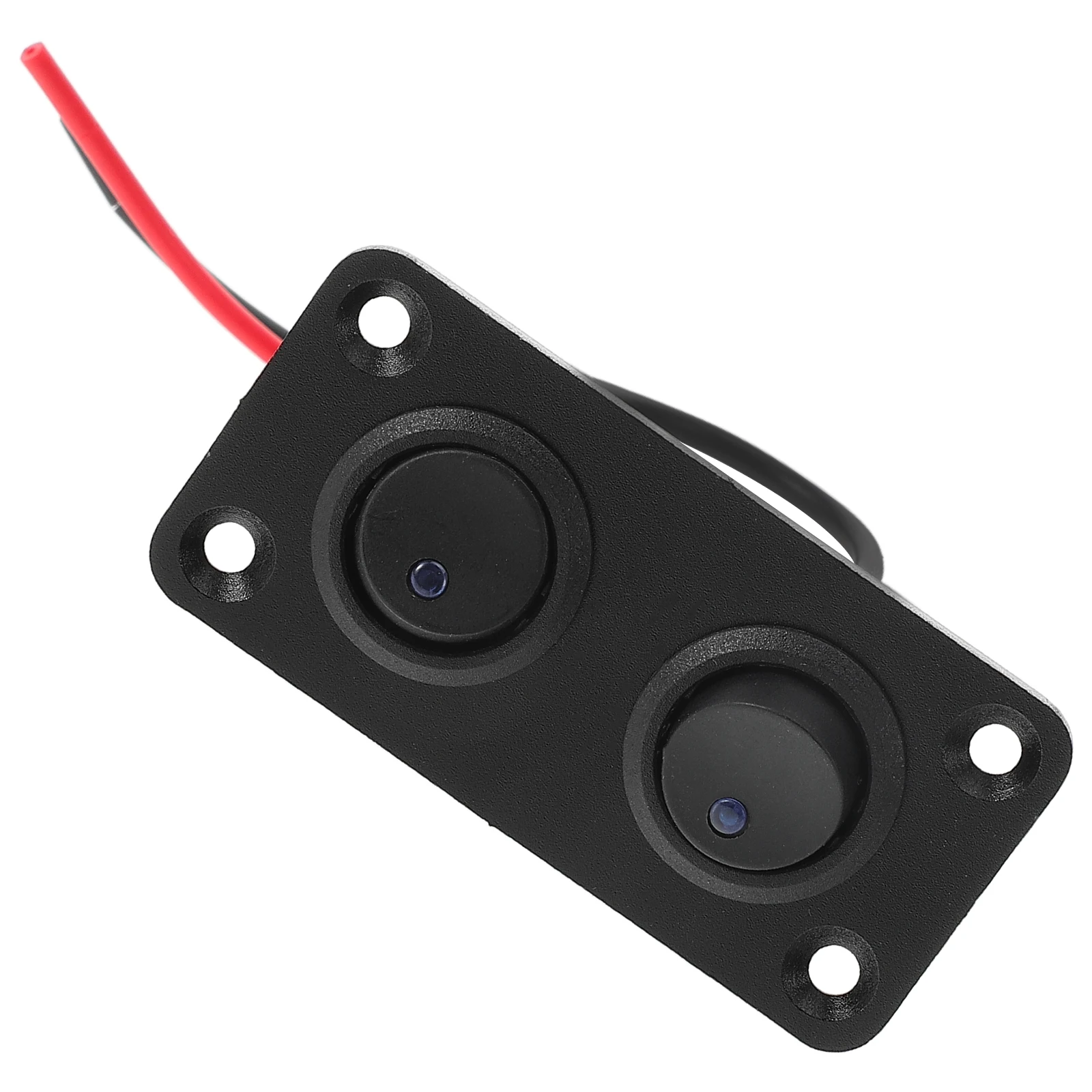 

2 Gang Switch Panel Rocker Switches for Marine Boat Toggle Switches RV Car Truck Electronics Appliances Cat Eye Switch