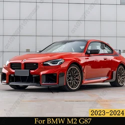 NEW MP Style Front Bumper and Side Skirts Spoiler Lip Lower Guard Blade Splitter For BMW 2 Series M2 G87 2023-2024 Bumper Kits