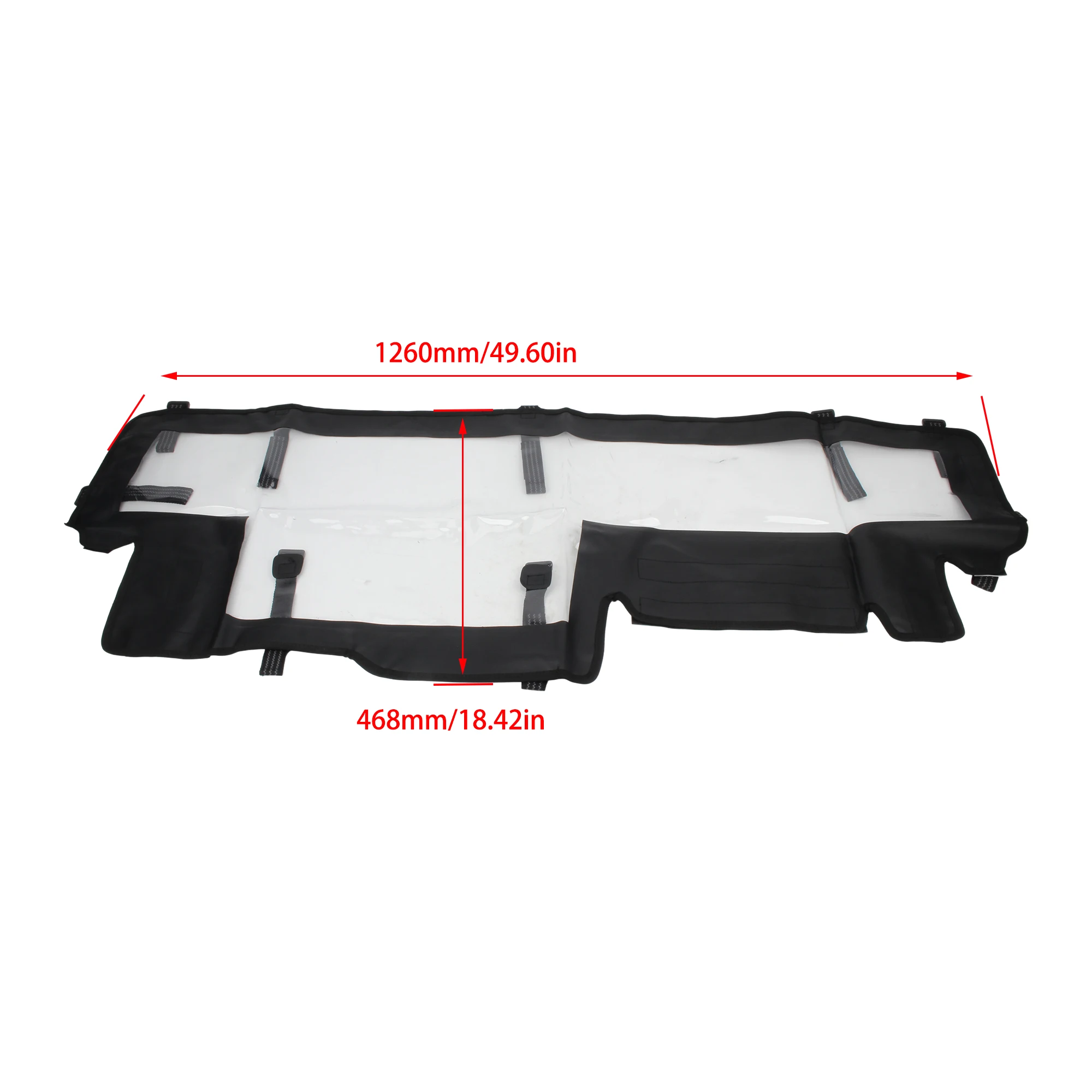 UTV PVC Back Window Rear Soft Windshield for CanAm Maverick X3Max 2017 2024 X3 900  2018 2024 Turbo XDS Turbo R Accessories - view 6