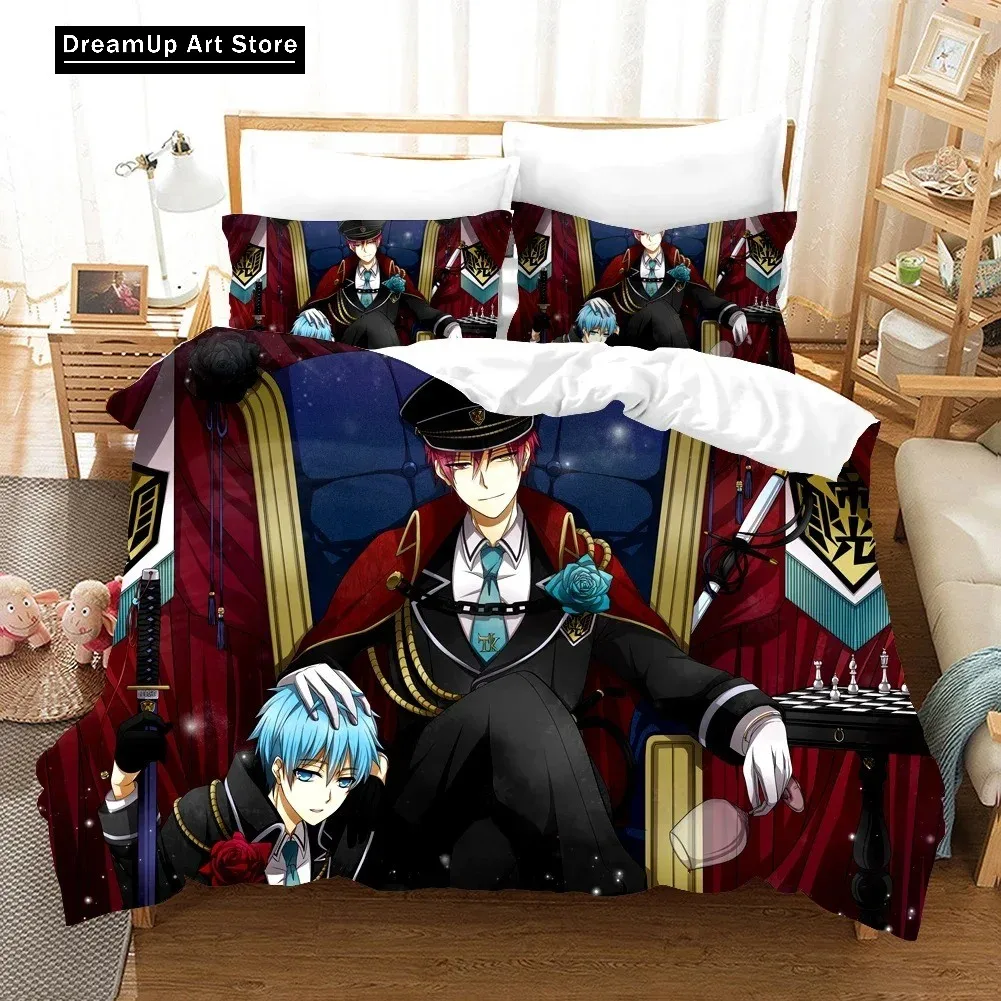 3D Print Fashion Kurokos Basketball Anime Bedding Set Boys Girls Twin Queen Full Size Duvet Cover Pillowcase Bed Adult Bedroom