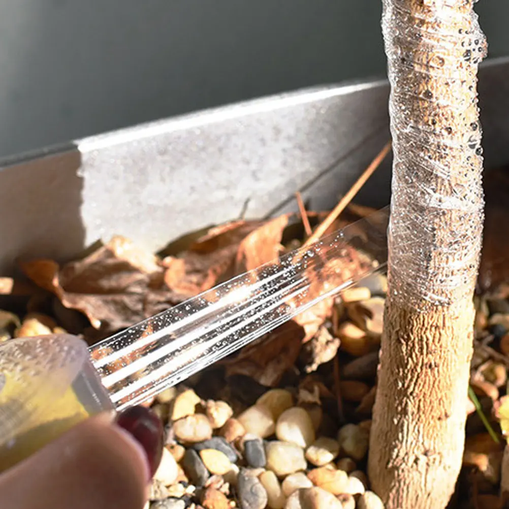 

5 Rolls Stretch Winding Belt Plant Wrapping Film Durable Waterproof Tape PE Material Shovel Spade Accessories Gardening Tools