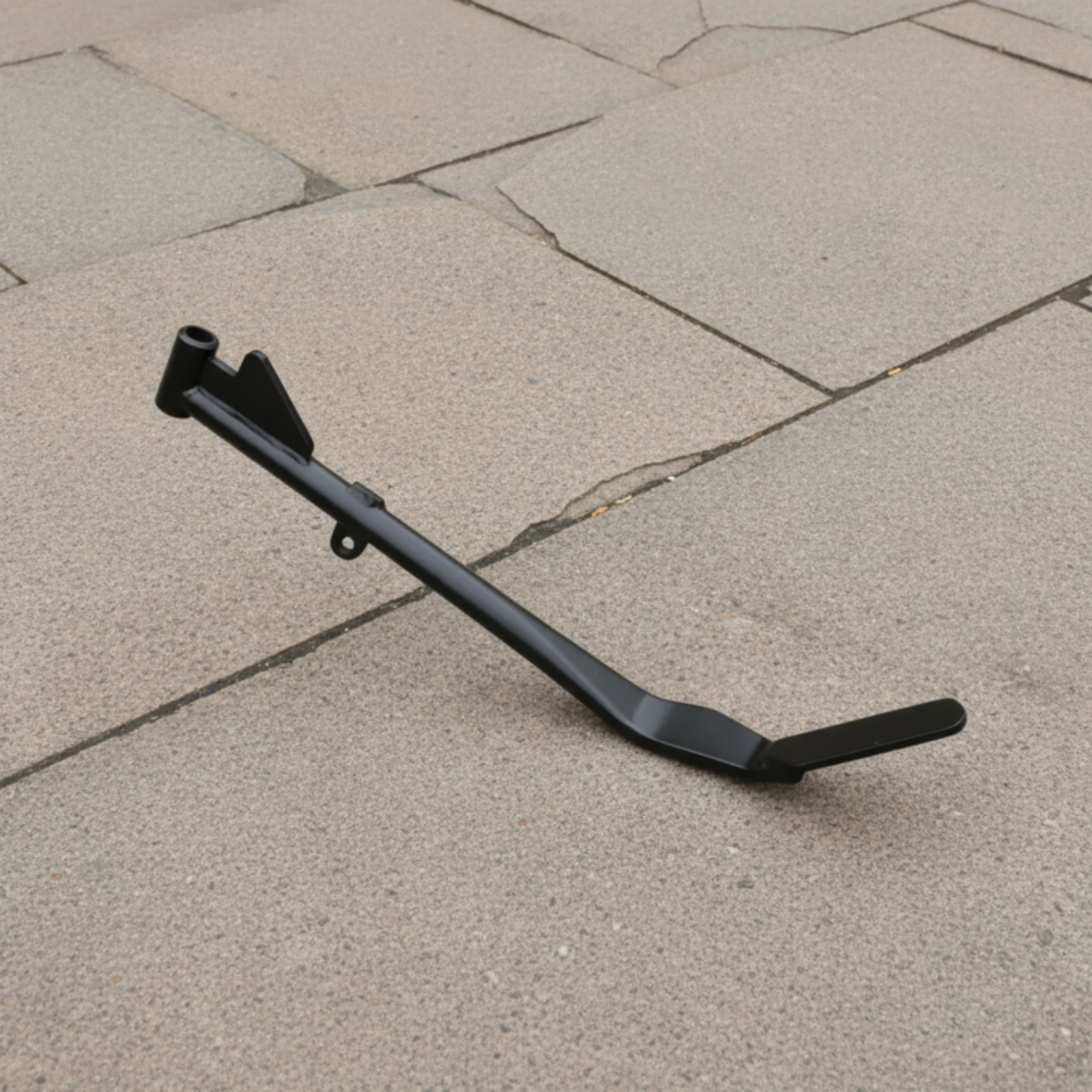 Motorcycle Side Stand Bracket Stable Motorcycle Kickstand with Foot Pad Kickstand Foot Support Long-Lasting Wear-Resistant