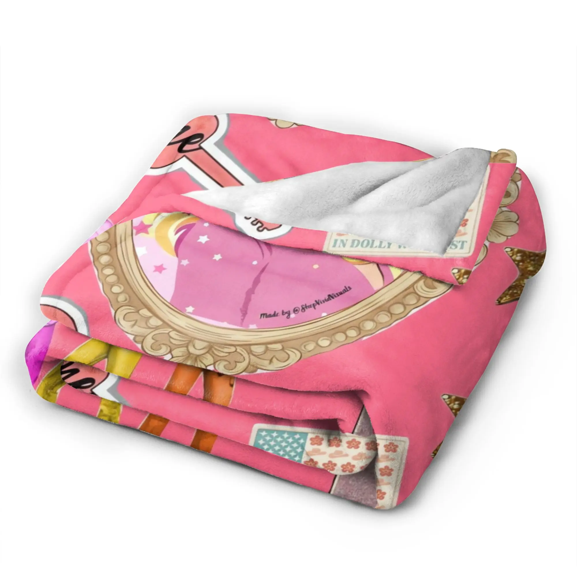Dollys Partons Blanket Quality Soft Singer Tour Throw Blanket Winter Kids Adult Outdoor Comfortable Bedspread