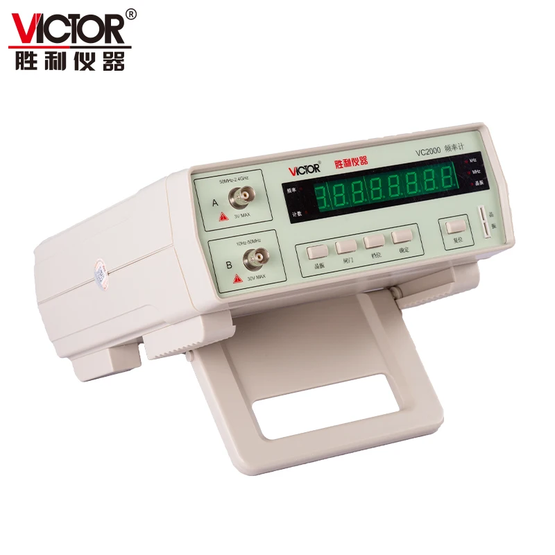 VC2000 8-bit LED 2.4GHz Digital Frequency Meter Multifunction Based On Microprocessor Frequency Pulse Counting Crystal 2024