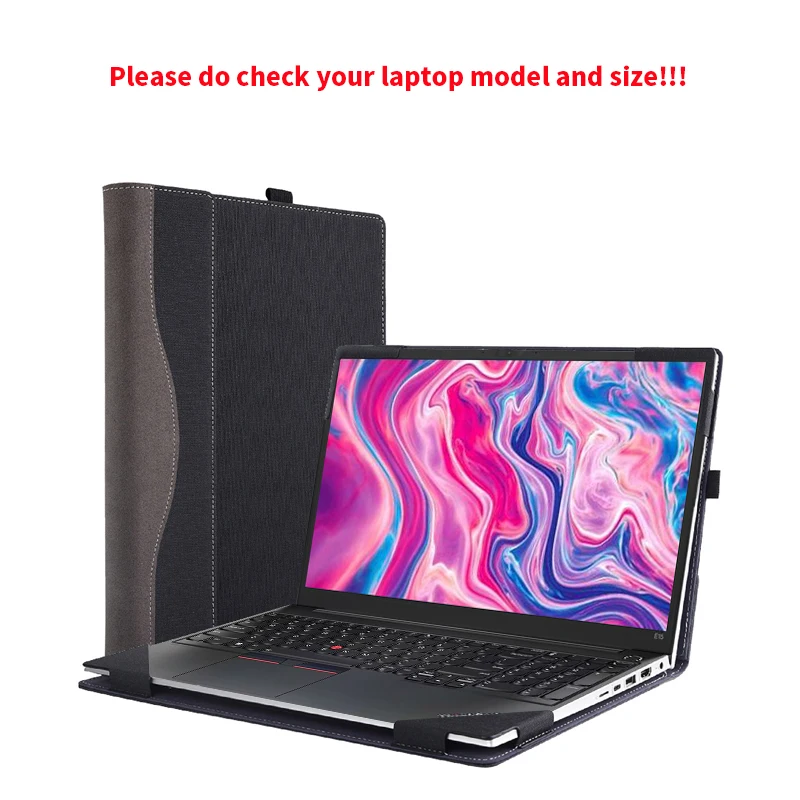 

Laptop Cover Case For Lenovo Thinkpad E15 Gen 2 3 4 15.6 Ultrabook Sleeve Detachable Notebook PC Bag Protective Cover Skin Gift