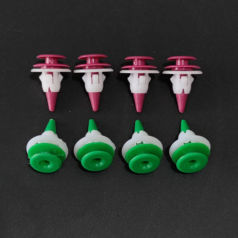 20Pcs Auto Guard Plate Fasteners Door Trim Panel Plastic Rivet Fixed Clips Retainers For Nissan Qashqai March Versa Maxima