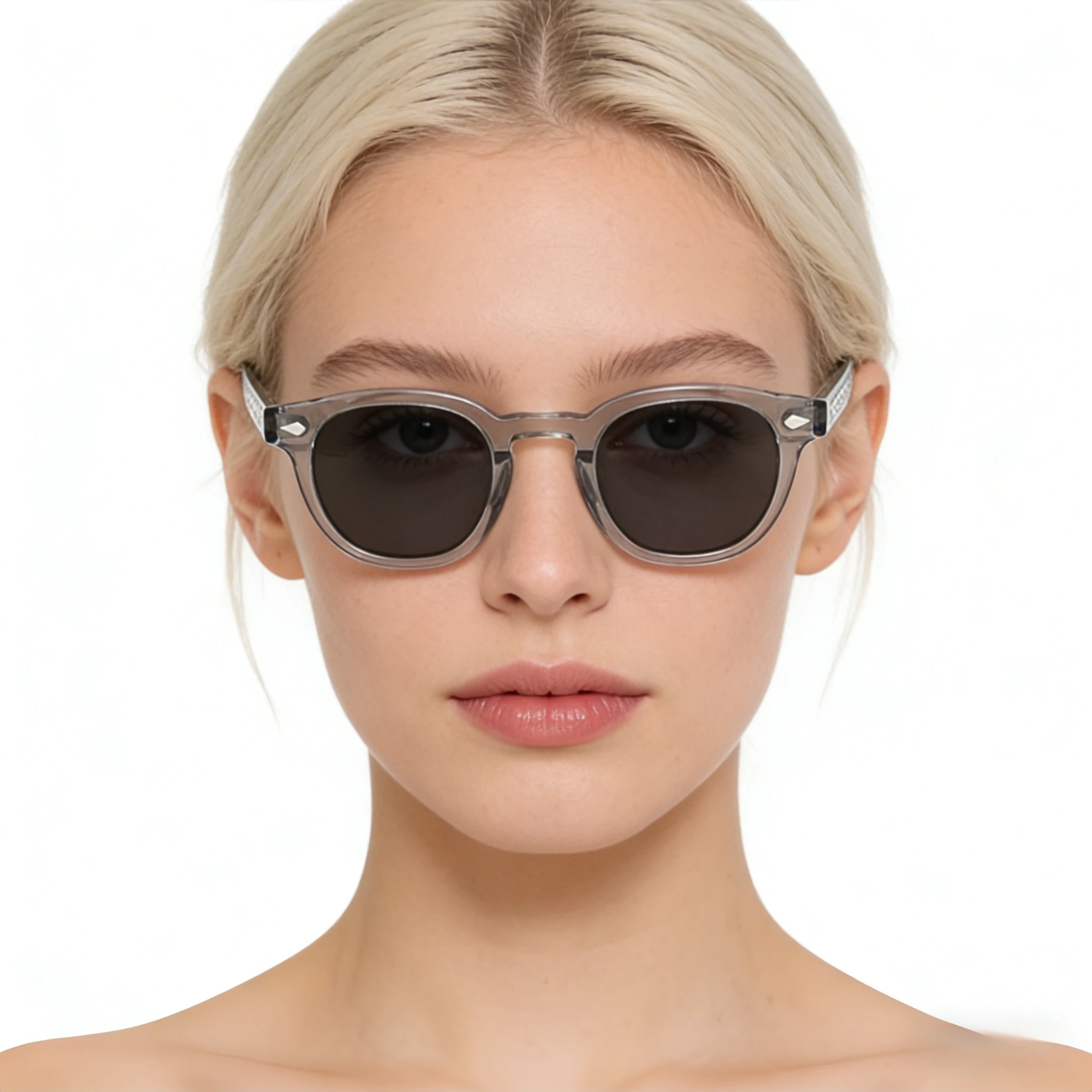 LEMTOSH Style Premium Moscot Design Klassische Retro-Sonnenbrille aus quadratischem Acetat, polarisiert, UV-Schutz für den Außenbereich, für Damen und Herren – Detail 4