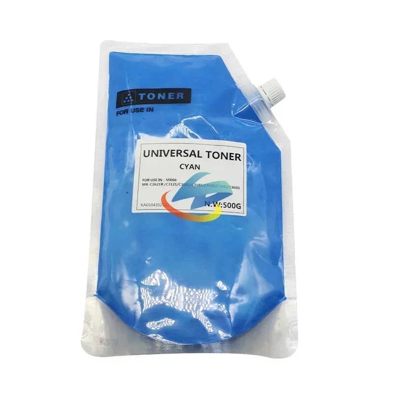 4PCS MX60 Toner Powder Compatible for Sharp MX2630 MX3050 MX3060 MX3070 MX3550 MX3560 MX3570 MX4050 MX4060 MX60 Toner Powder