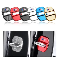 4PCS Fashion Stainless Steel Car Covers Door Lock Protecting Cover For BMW X1 X2 X3 X4 X5 X6 X7 G20 G30 6GT E46 E90 E60 F10 E39