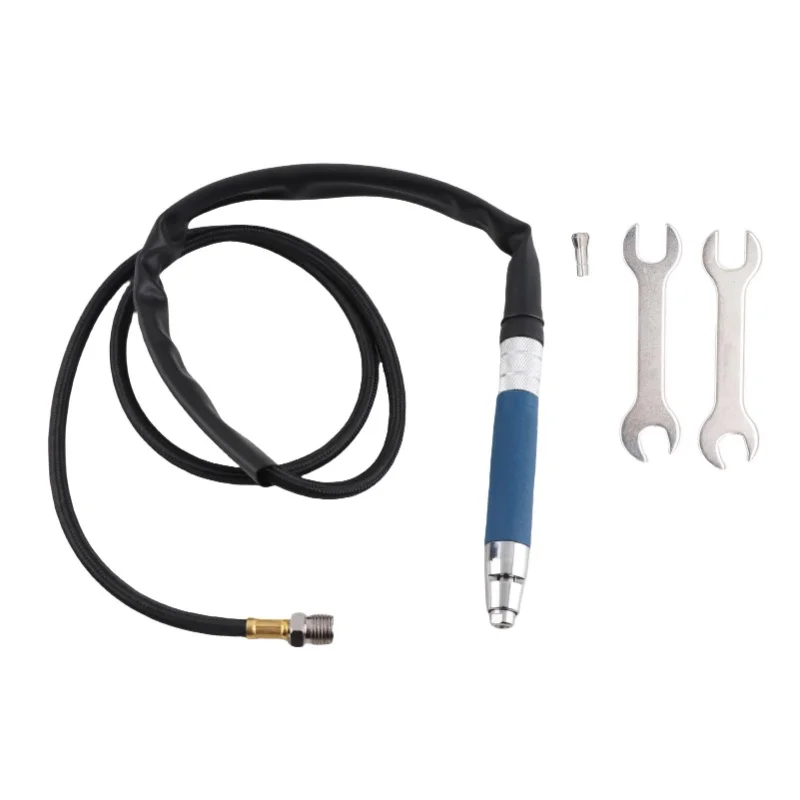 Pencil Die Grinder Air Tool Adjustable 1/4in Pneumatic Engraving Pen 70000rpm Micro Kit