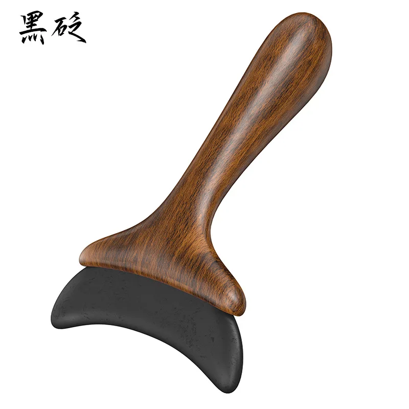 

Handheld Bianstone Scraping Board (body, neck, shoulders, back); Facial Lifting Tool; Rosewood Meridian Massage Comb