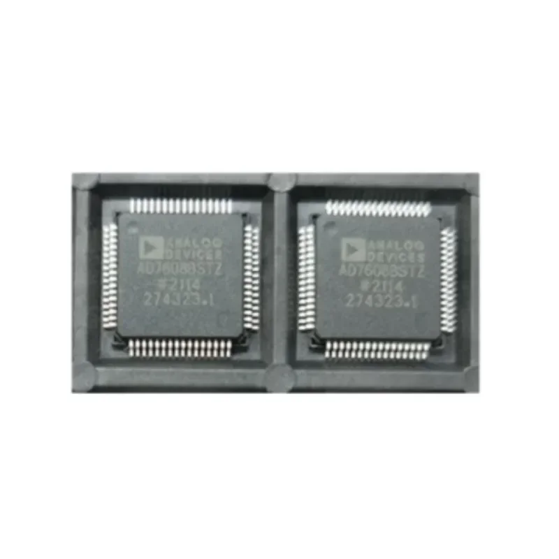 New and Original 2PCS AD7608BSTZ AD7608S Chip LQFP-64 Analog-to-digital Converter Chip - ADC