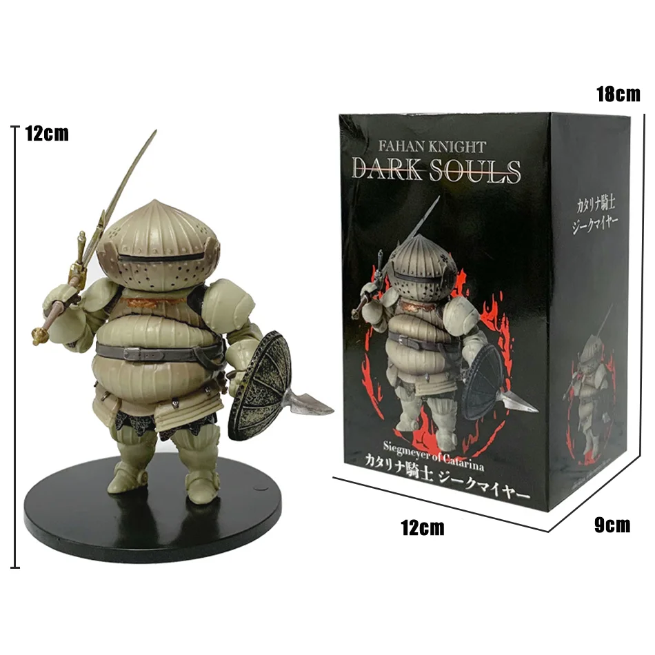 شخصية النفوس المظلمة Solaire Siegmeyer أوسكار Ornstein Artorias عمل الشكل البلاستيكية تمثال جمع نموذج لعب للأطفال هدية