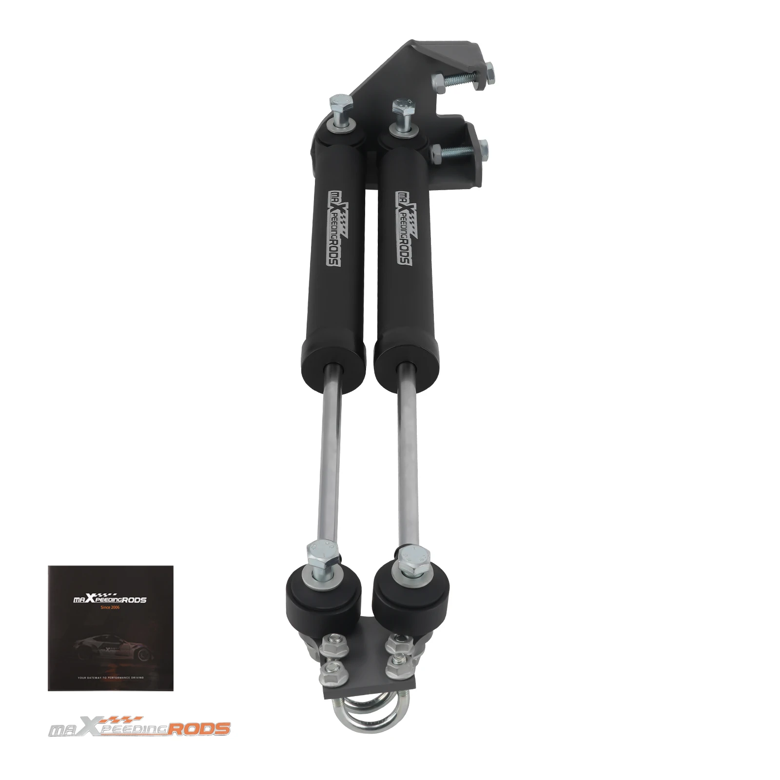 

Dual Steering Stabilizer With Mount Brackets for Jeep Wrangler YJ 4WD 1987-1995