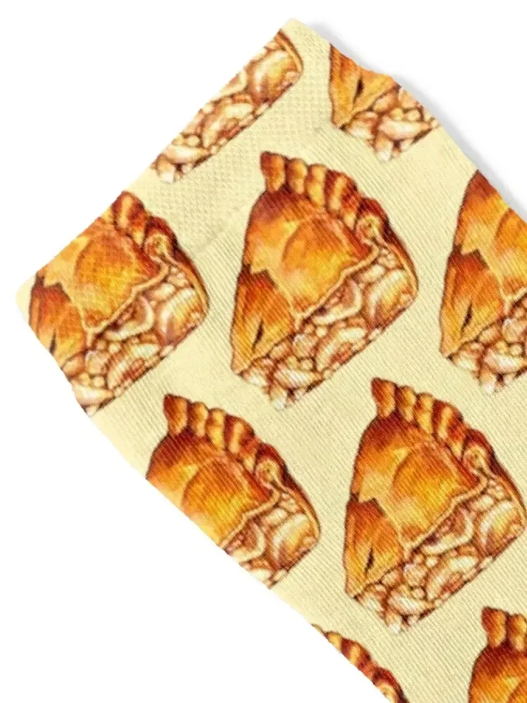 Apple Pie Pattern Socks men cotton high quality retro kawaii Argentina Women Socks Men's