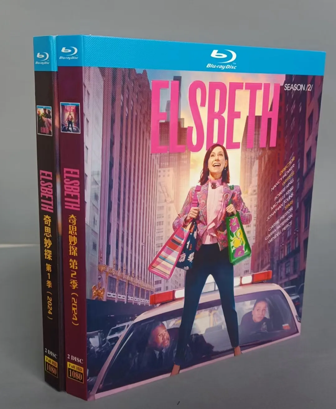 Elsbeth Season (1-2) 4-Disc 1080P All RegionPlay Seal Box English Subtittle