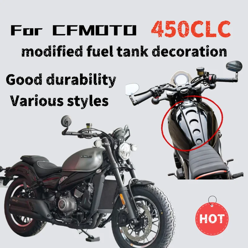 

For CFMOTO 450CLC modified original car fuel tank decorative belt fuel tank cover lossless direct installation accessories