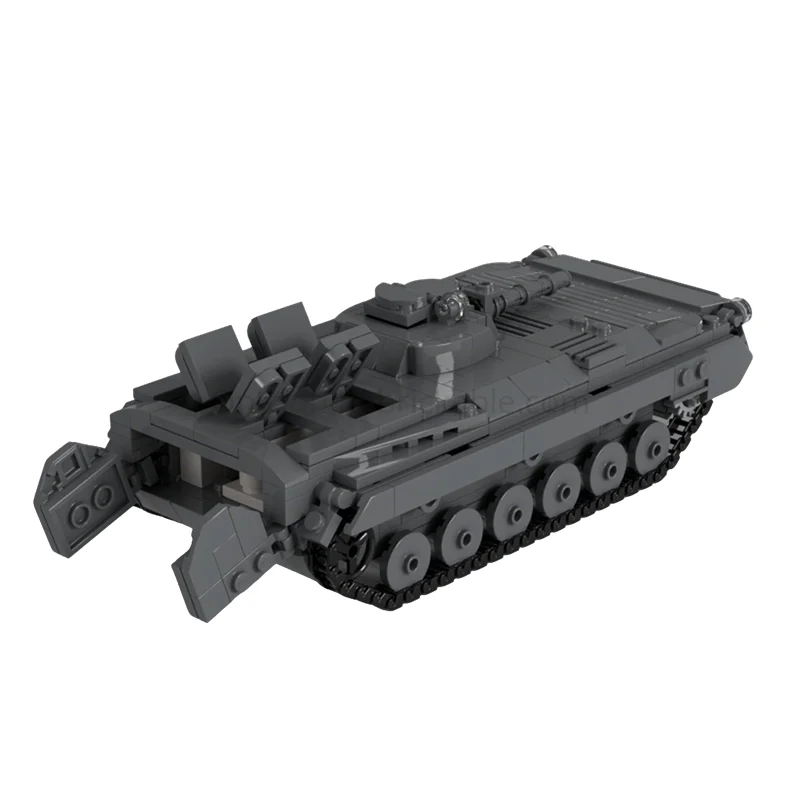 592 個 MOC クリエイター BMP 1 デラックスモデルビルディングブロック組み立てクリスマスギフト DIY 建築クリエイティブおもちゃ教育アイデア