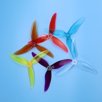 2Pairs/4Pairs Gemfan 51466 V2 5inch 3 Blade/Tri-Blade Propeller Props FPV Brushless motor For FPV Racing Drone 6 Colors Yellow