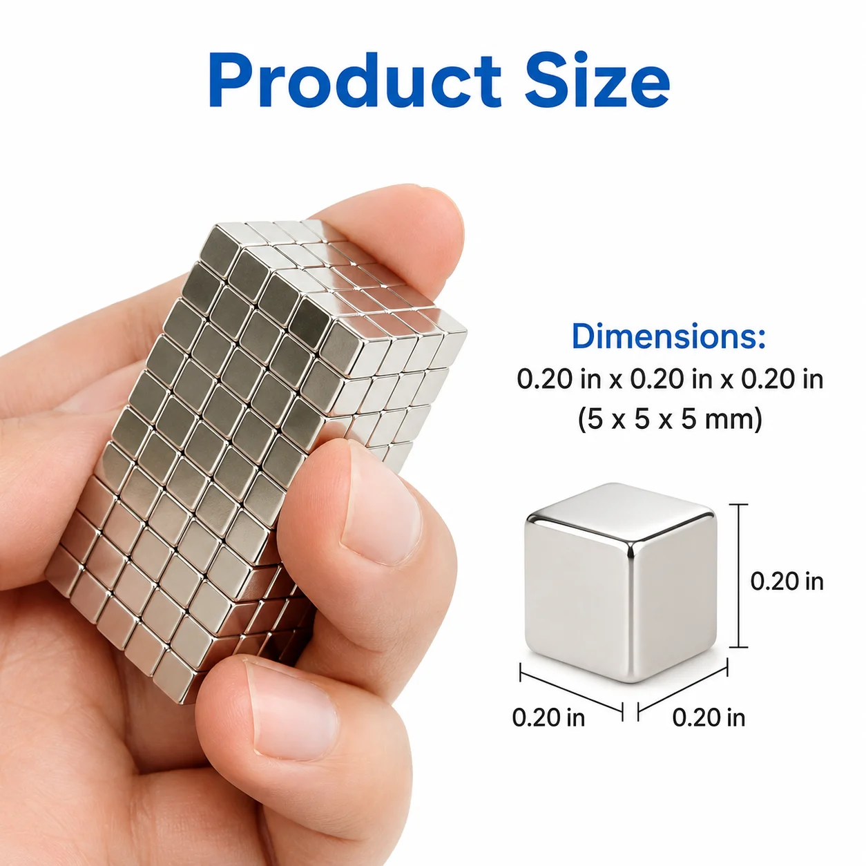 Magnet Kubus 5x5x5mm 8x8x8mm 1 - Home Office Work ulasan dan harga