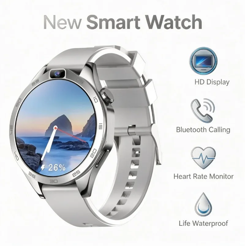 New X11 Smart Watch 2026 HD Display NFC GPS Tracking Bluetooth Call Waterproof Fitness Smartwatch Unisex
