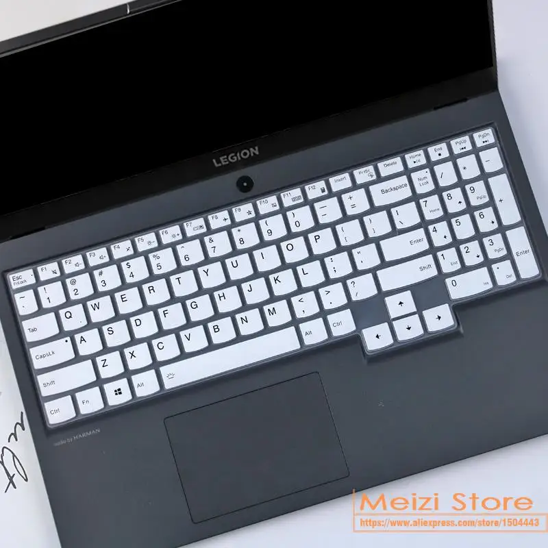 Silicone laptop keyboard cover skin For Lenovo Legion 5 17 2021 17.3 inch Gaming Laptop