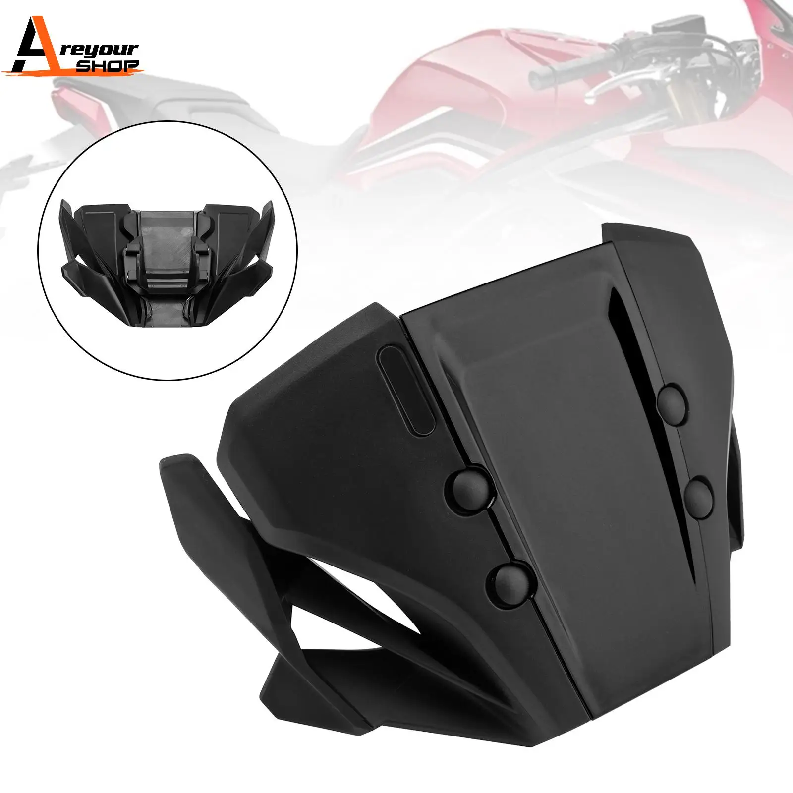 

Areyourshop ABS Motorcycle Windshield WindScreen fit for HONDA CB650R 2019-2022 Motorcycle Accessories Parts