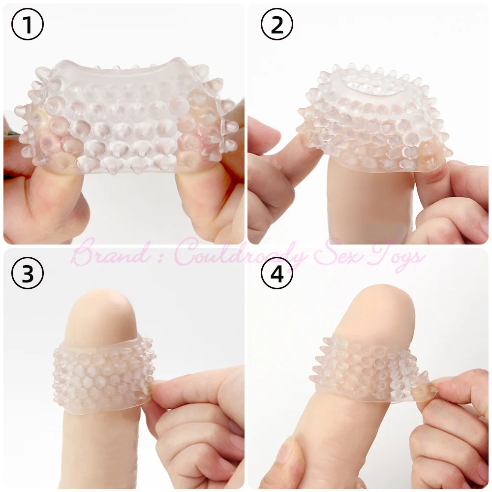 Reusable Foreskin Correction Ring for Men Cock Ring Penis Delay Ejaculation Sex Toys Glans Ring Foreskin Repair