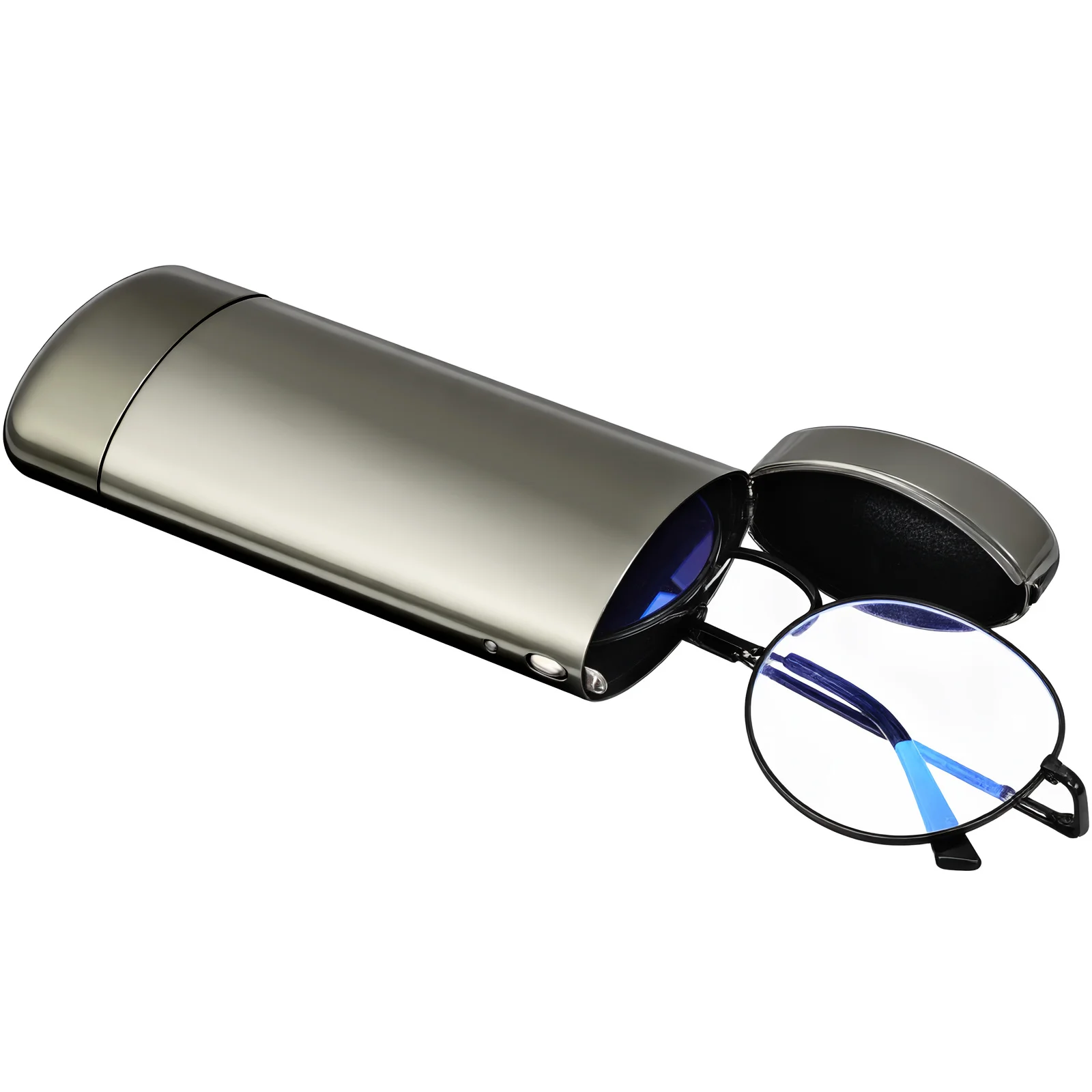 

Premium Hard Shell Sunglasses Case Aluminum Build Compact Size for Pocket Carry Reliable Protection for Daily Use Travel