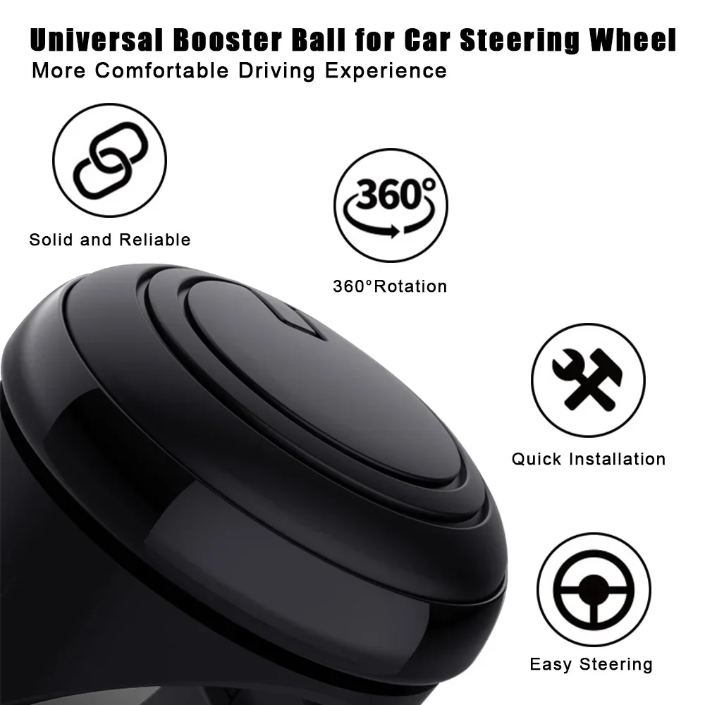 Car steering wheel power ball Car 360-degree auxiliary labor-saving metal bearing steering ball power ball